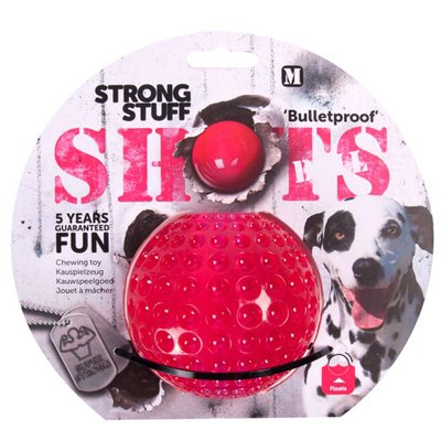 Іграшка для собак Flamingo Shots Ball, 9 см 5415245568508 фото