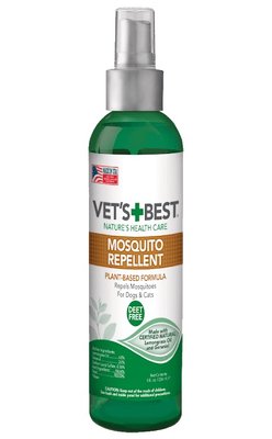 Cпрей Vet's Best Mosquito Repellent від комах для собак та котів 236 мл 0031658104758 фото