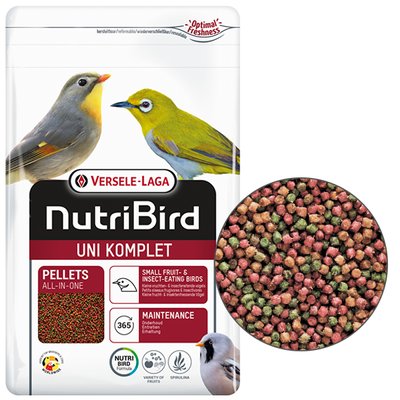 Корм Versele-Laga NutriBird Uni Komplet для фрукто та комахоїдних птахів 1 кг 5410340221440 фото