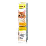 купить GimCat DUO PASTE Multi-vitamin 12 vitamins with cheese 12 витаминизированная паста для кошек с сыром 50 мл 4002064421841 фото