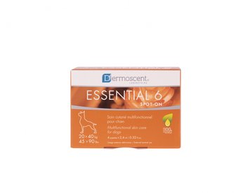 Dermoscent Essential 6 spot-on капли для здоровья кожи и шерсти у собак больших пород, 4 шт 3760098110032 фото