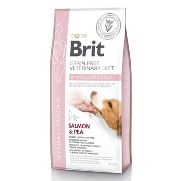 Brit VD Hypoallergenic Dog сухой корм для лечения и профилактики пищевых аллергий у собак 12 кг 8595602528035 фото