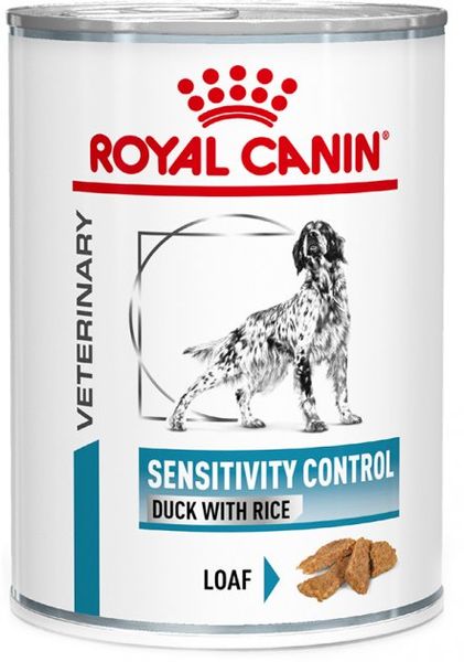 Royal Canin Sensitivity Control Canine Duck with Rice Cans вологий корм з качкою для собак з харчовою алергією 420 гр 9003579026625 фото