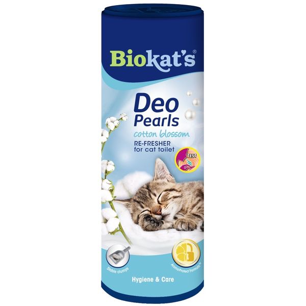 Biokat's DEO Cotton blossom дезодорант для кошачьего туалета с ароматом хлопка 700 гр 4002064605173 фото