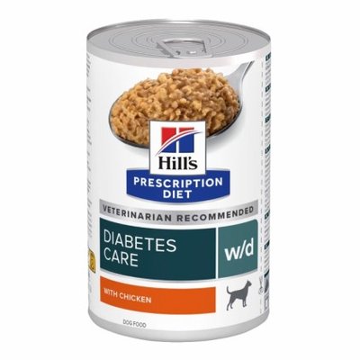 Корм Hill’s Prescription Diet w/d Diabetes Care влажный для собак с диабетом 370 гр 052742053073 фото