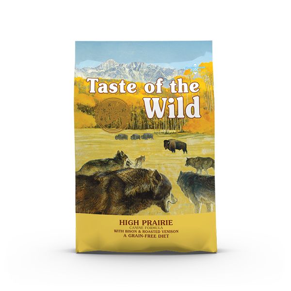 Taste of the Wild High Prairie Canine Formula сухий корм з бізоном та запеченою олениною для дорослих собак всіх порід 18 кг 0074198615070 фото