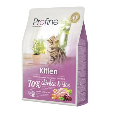 Корм Profine Kitten сухий з куркою для кошенят 2 кг 8595602517640 фото