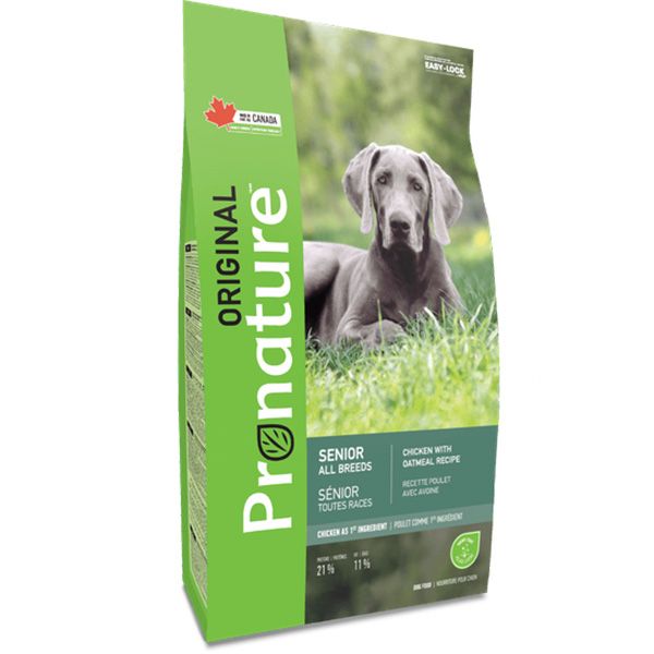 Pronature Original Dog Senior Chicken & Oatmeal сухой корм с курицей для пожилых собак 11.3 кг 2 408 грн фото