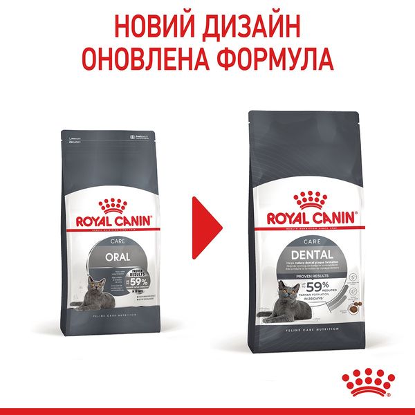 Royal Canin Dental Care сухой корм для здоровья ротовой полости и зубов у котов 400 гр 3182550717175 фото