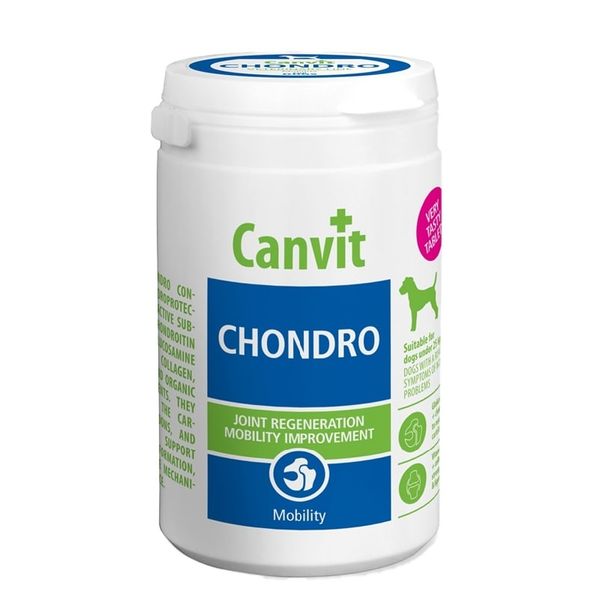 Canvit Chondro for dogs витамины для здоровья суставов у собак 230 гр 8595602507306 фото