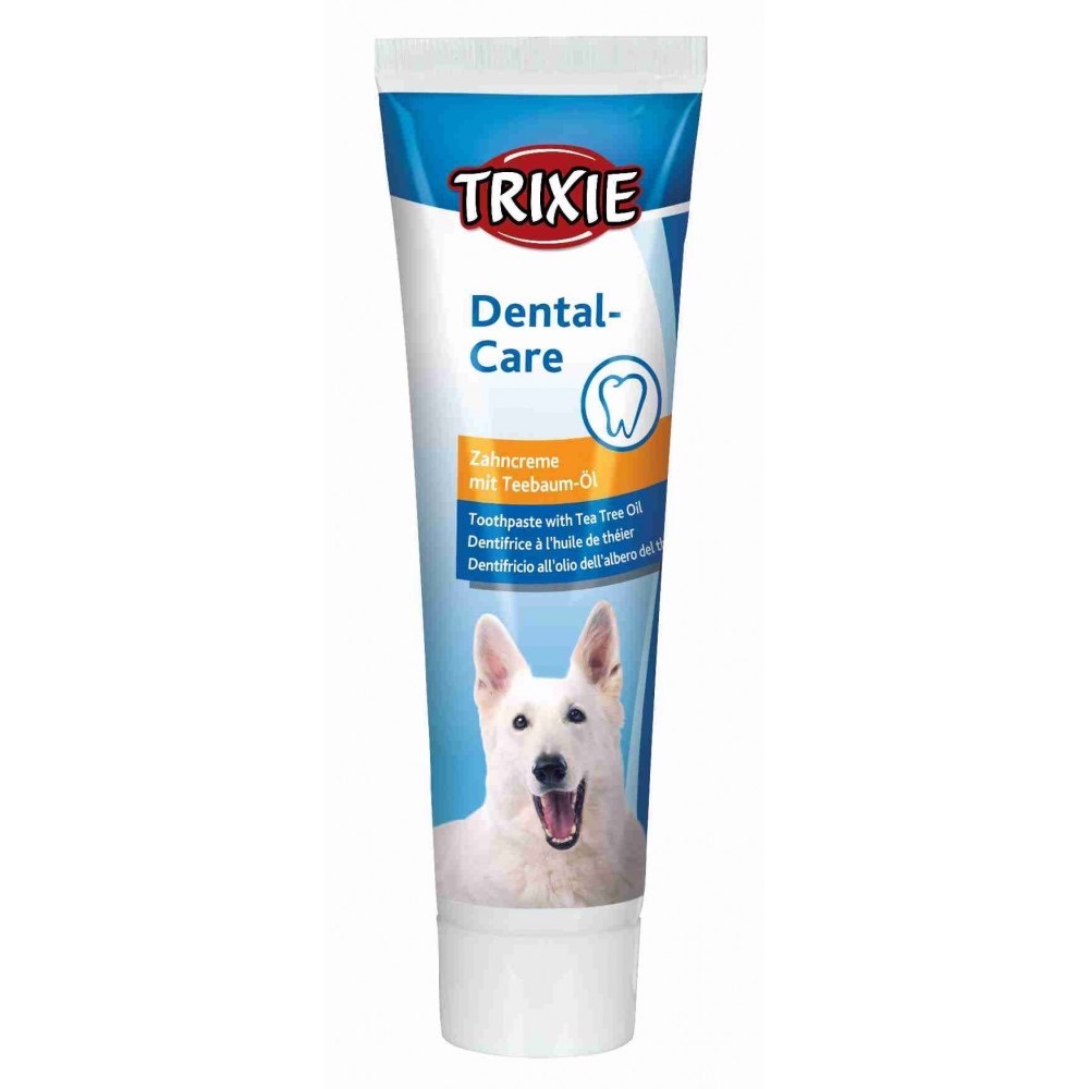 Фото - Інше для собак Trixie Зубна паста для собак  Dental Care з чайним деревом 100 гр 