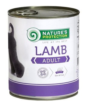 Nature's Protection Adult Lamb влажный корм с ягнятиной для взрослых собак всех пород 400 гр KIK24628 фото