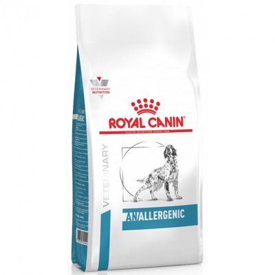 Корм Royal Canin Anallergenic сухий гіпоалергенний для дорослих собак 3 кг 3182550940498 фото