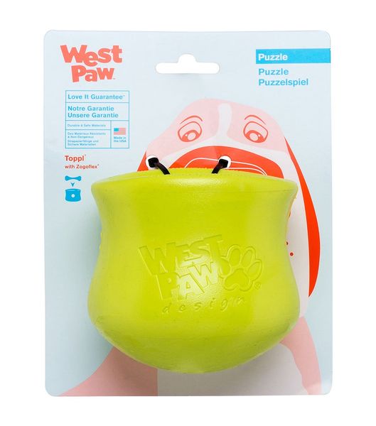 West Paw Toppl Dog Toy іграшка для собак зелена, 10 см 0747473750291 фото