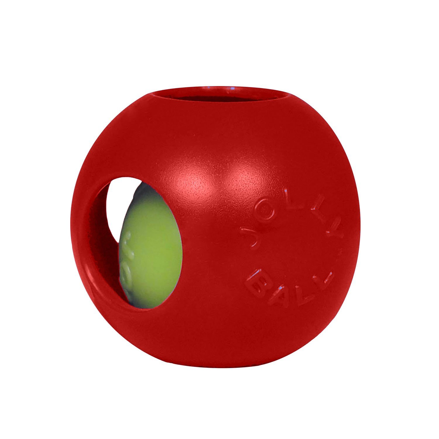 Фото - Игрушка для собаки Jolly Іграшка для собак  Pet Teaser Ball червона, 16 см 