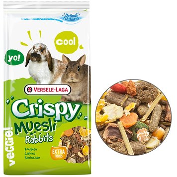 Versele-Laga Crispy Muesli Rabbits корм для кроликів 1 кг 192 грн фото