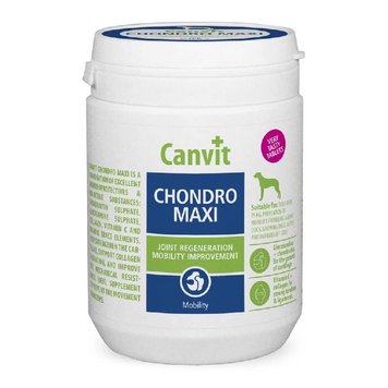 Canvit Chondro Maxi For Dogs вітаміни для здоров'я суглобів у великих собак, 500 гр 1 466 грн фото