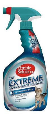 Нейтрализатор запаха и пятен усиленого действия Simple Solution Extreme Cat Stain & Odor Remover 946 мл 0010279106211 фото