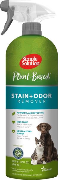 Simple Solution Plant-Based Stain and Odor Remover натуральный нейтрализатор запаха и пятен 946 мл 0010279138618 фото