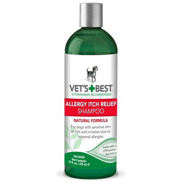 Vet's Best Allergy Itch Relief Shampoo шампунь для собак з чутливою шкірою, 470 мл 682 грн фото