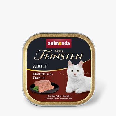 Корм Animonda Vom Feinsten вологий з асорті м'яса для дорослих котів 100 гр 4017721832045 фото