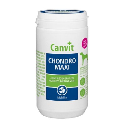 Вітаміни Canvit Chondro Maxi for dogs для здоров'я суглобів у великих собак 1000 гр 8595602507320 фото