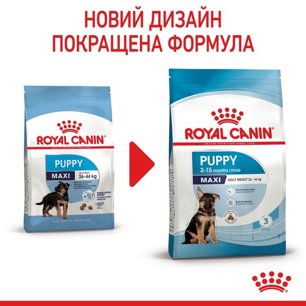 Royal Canin Maxi Puppy сухой корм для щенят крупных пород 4 кг 1 083 грн фото