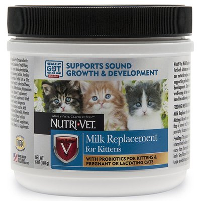Замінник молока для кошенят Nutri-Vet Milk Replacement 170 гр 99877 фото