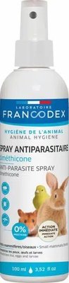 Спрей с диметиконом от паразитов для птиц и грызунов Francodex Dimethicone Spray 100 мл 3283021740798 фото
