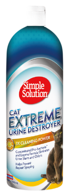 Знищувач плям та запаху сечі котів Simple Solution Extreme Cat Urine Destroyer 946 мл 0010279134313 фото