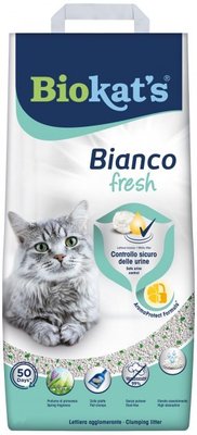 Бентонітовий наповнювач Biokat's Bianco Fresh без запаху 5 л 4002064617114 фото
