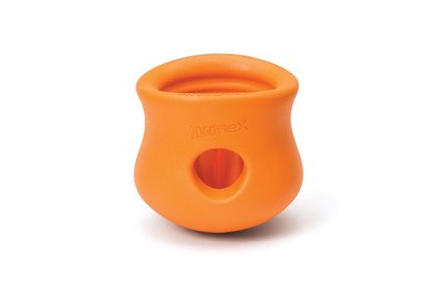Іграшка для собак West Paw Toppl Dog Toy помаранчева, 8 см 0747473750208 фото