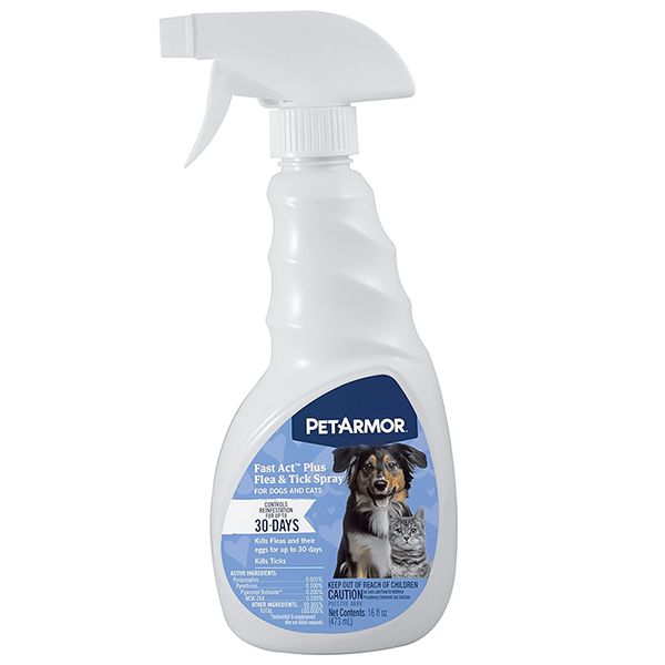 PetArmor Fastact Plus спрей від бліх та кліщів для котів та собак 473 мл 73091025931 фото