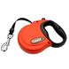 Coastal Power Walker Retractable Leash до 50 кг рулетка для собак, стрічка 4.8 м, червона 08701_REDLRG фото