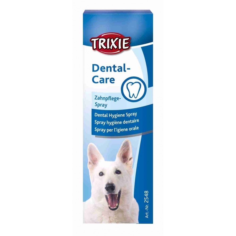 Фото - Прочее для собак Trixie Спрей для догляду за зубами собак  з фтором 50 мл 
