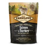 купить Carnilove Dog Adult Large Breed Salmon & Turkey сухий корм з лососем та індичкою для дорослих собак великих порід 1.5 кг 8595602508952 фото