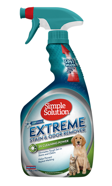 Simple Solution Stain & Odor Remover Spring Breeze Scent нейтрализатор запаха и пятен 946 мл 0010279134245 фото