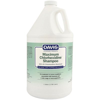 Шампунь для лікування дерматологічних захворювань у собак і котів Davis Maximum Chlorhexidine Shampoo 3.79 л CH4SG фото