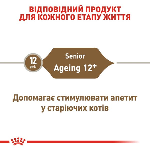 Royal Canin Ageing 12+ сухой корм для пожилых кошек 2 кг 3182550786218 фото