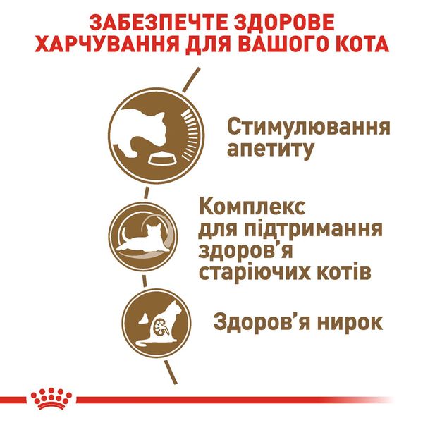 Royal Canin Ageing 12+ сухий корм для кішок похилого віку 2 кг 3182550786218 фото