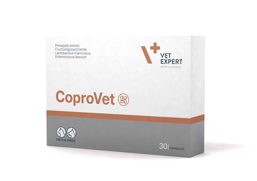 VetExpert Coprovet добавка для корекції поведінки у собак та котів 30 табл 5902414203341 фото