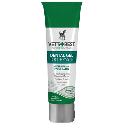 Паста-гель для чистки зубів собак Vet's Best Dental Gel Toothpaste 103 мл 0031658100965 фото
