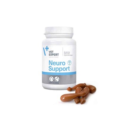 Вітаміни VetExpert NeuroSupport для здоров'я нервової системи у собак та котів 45 табл 5902414203778 фото
