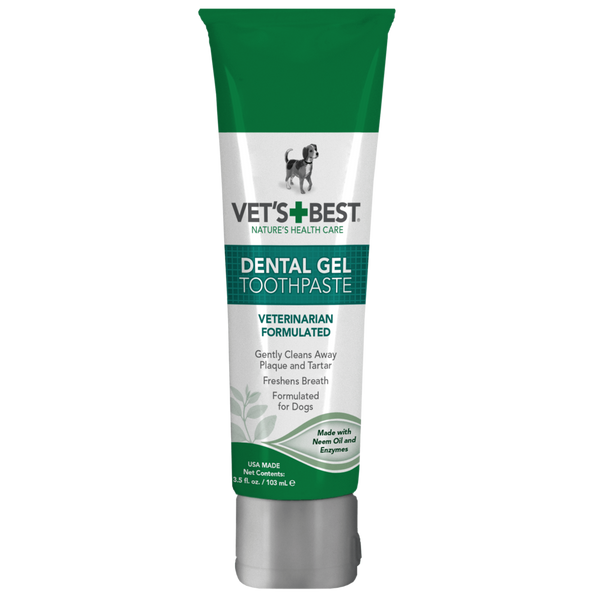 Vet's Best Dental Gel Toothpaste паста-гель для чистки зубів собак, 103 мл 0031658100965 фото