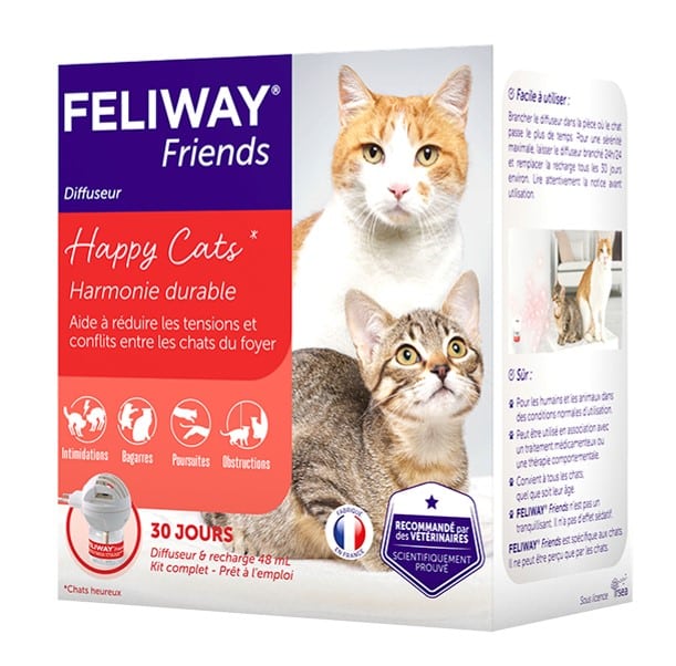 Фото - Інше для котів і кішок Ceva Пристрій для зняття стресу у котів  Feliway Friends 