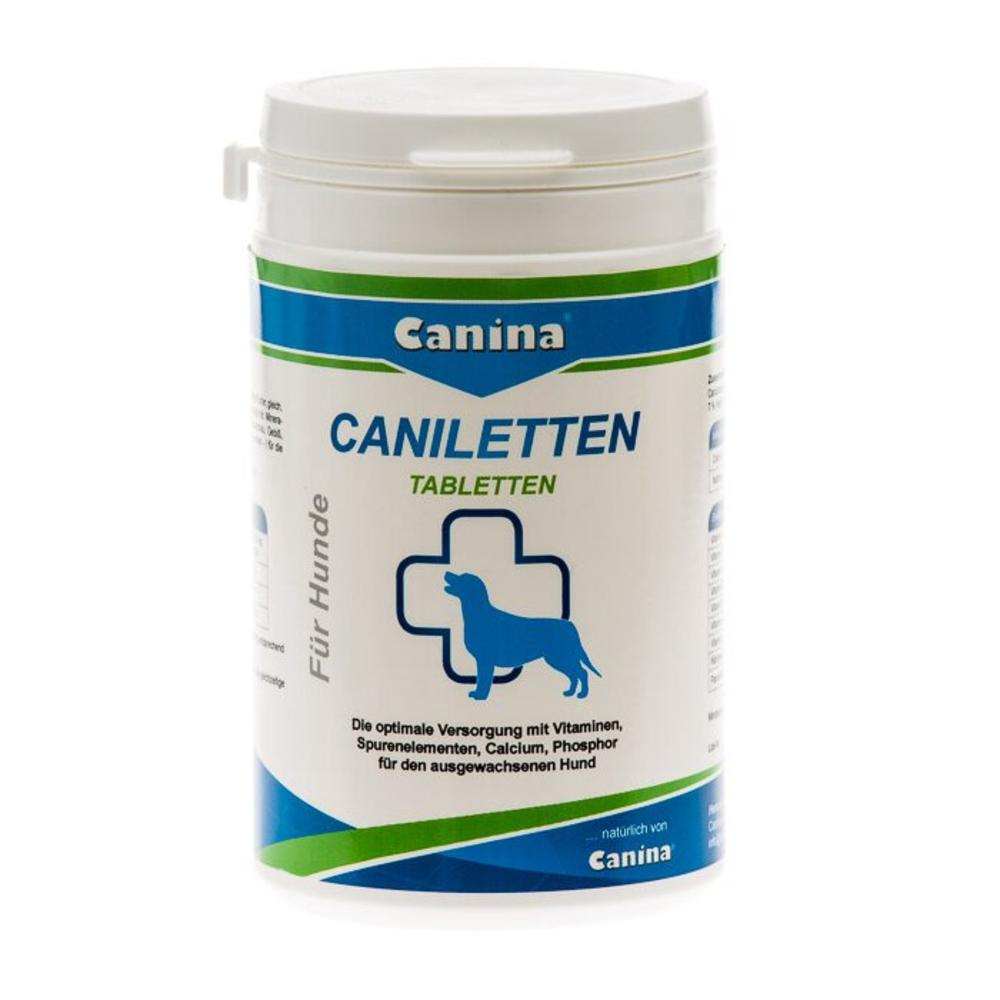 Фото - Прочие зоотовары Canina Вітаміни  Caniletten з мінералами для дорослих собак 150 табл 