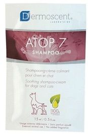 Dermoscent ATOP 7 Shampoo успокаивающий шампунь-крем для собак и кошек, 20 шт*15 мл 3760098110537 фото