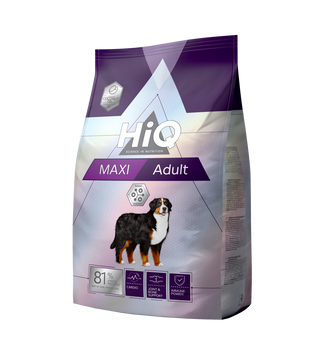 HiQ Maxi Adult сухой корм с мясом домашней птицы для взрослых собак гигантских пород 11 кг HIQ45881 фото