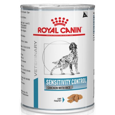 Корм Royal Canin Sensitivity Control Canine Chicken with Rice Cans вологий з куркою для собак з харчовою алергією 420 гр 9003579026595 фото