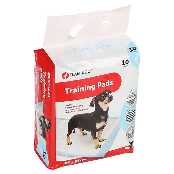 Flamingo Training Pads Puppy пеленка одноразовая для собак, 45 см х 35 см, 10 шт 5415245147406 фото